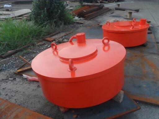 悬挂式电磁除铁器